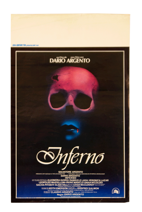 Dario Argento Inferno Italian horror original filmposter movie