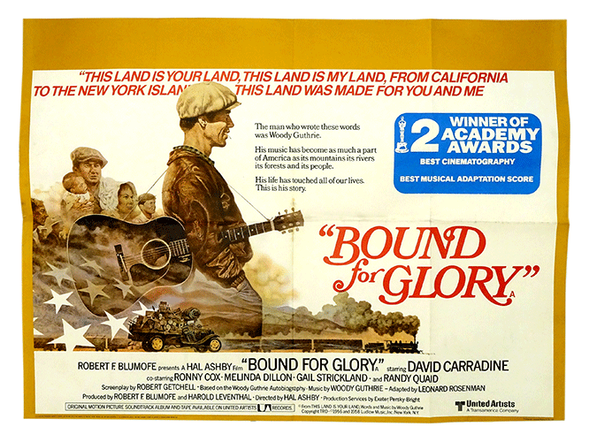 Bound for Glory poster Cine Qua Non independent