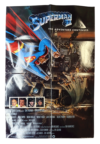 Superman II film poster