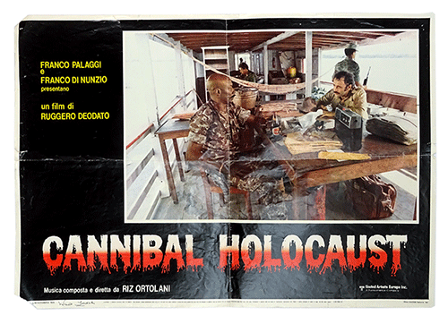 Cannibal Holocaust film poster
